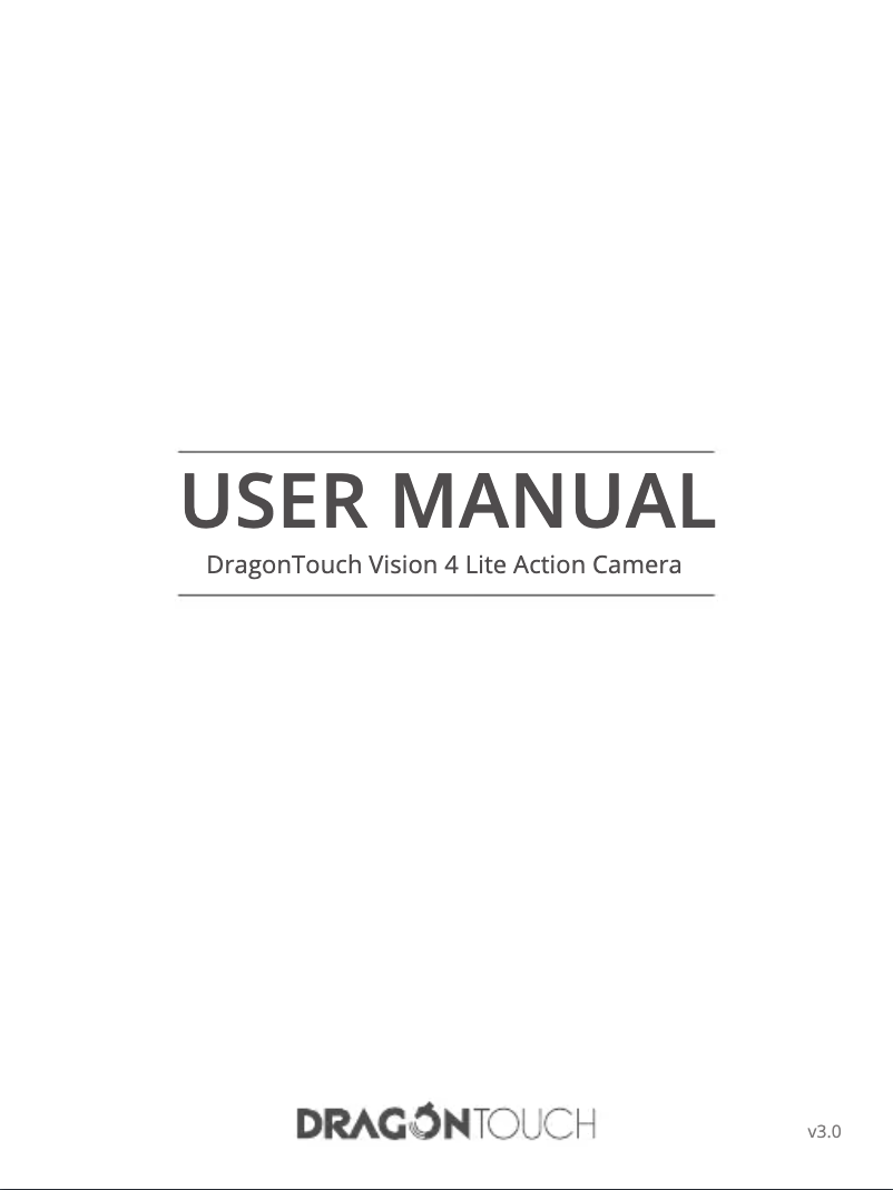Página 1 del manual Manual de usuario Dragon Touch Vision 4 Lite