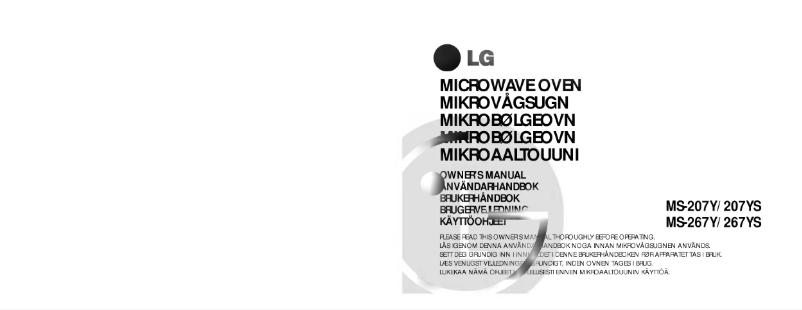 Página 1 del manual Manual de usuario LG MS-207Y