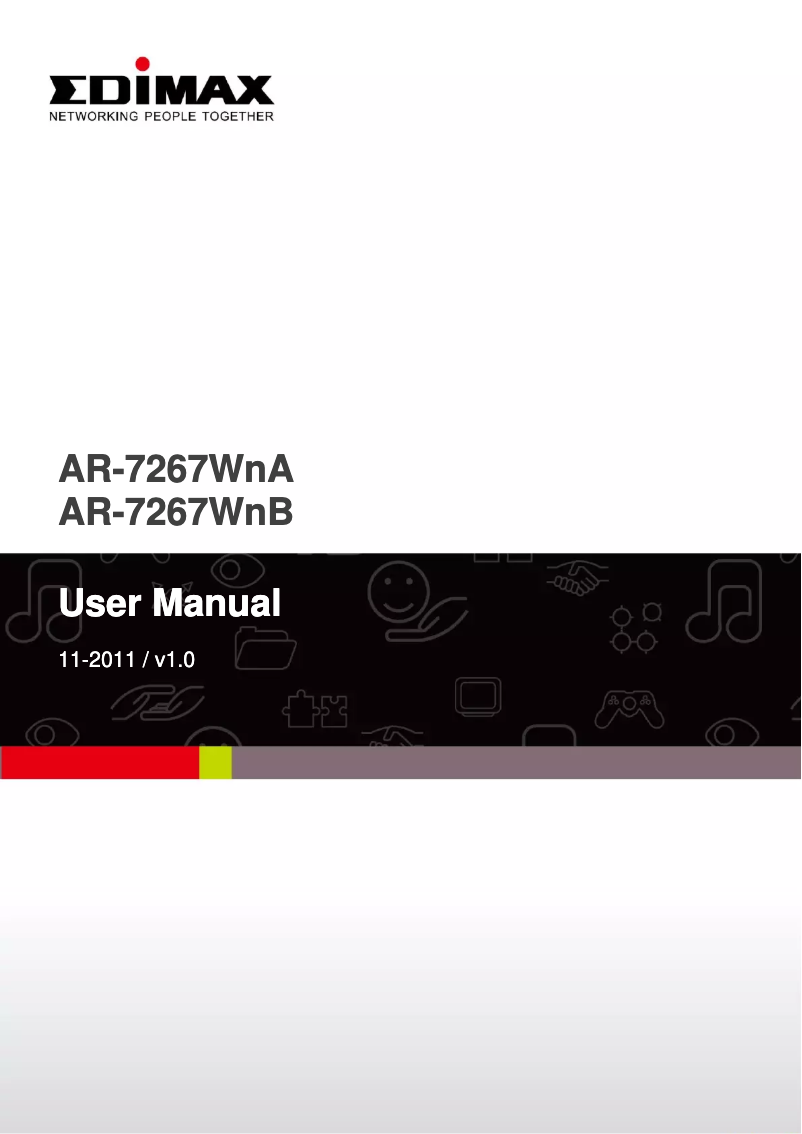 Imagen de la primera página del manual del dispositivo AR-7267WnB