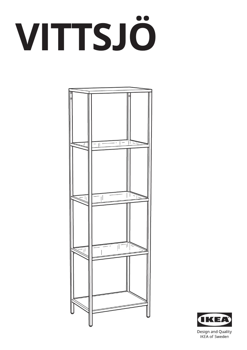 Imagen de la primera página del manual del dispositivo VITTSJÖ 502.146.78
