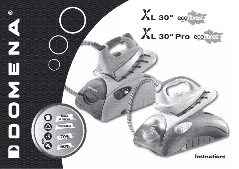 Página 1 del manual Manual de usuario Domena XL 30