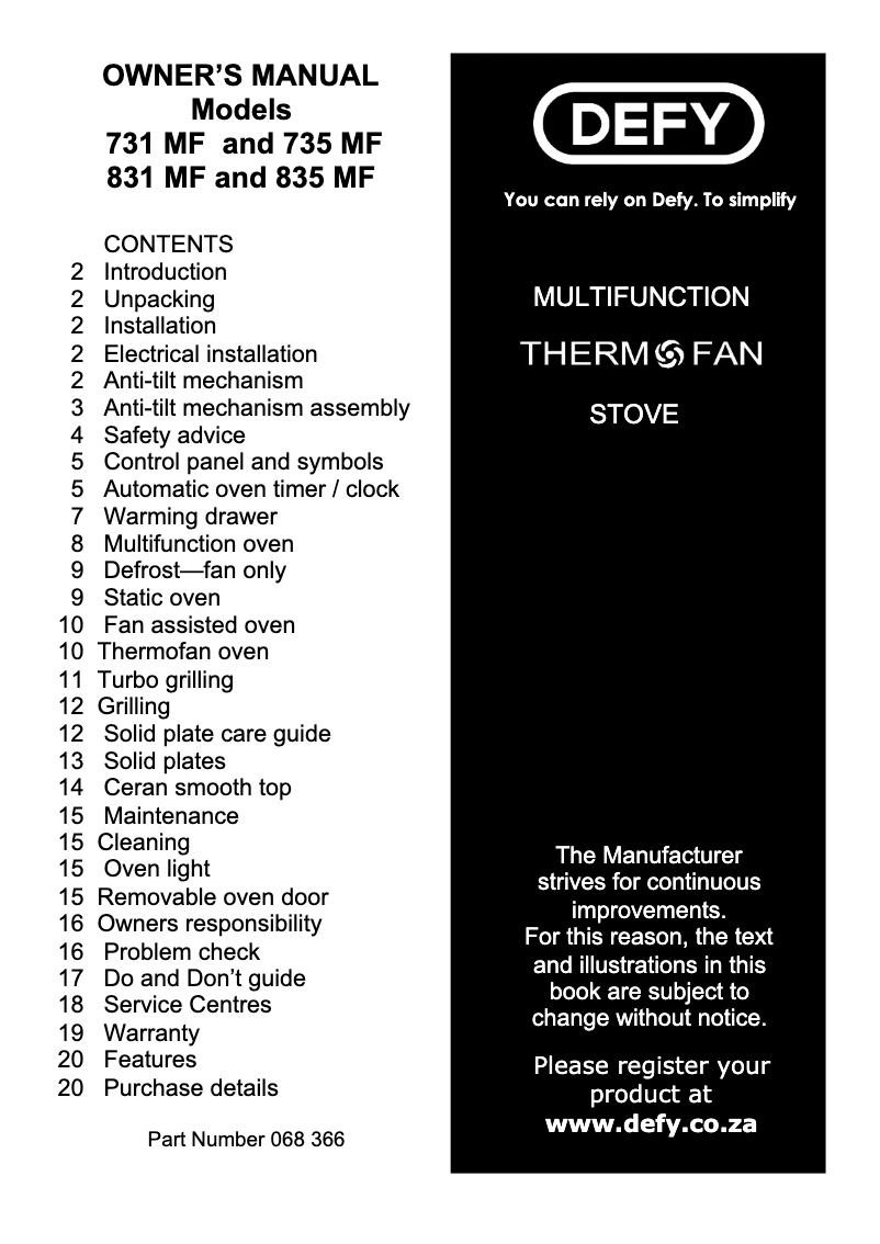 Imagen de la primera página del manual del dispositivo DSS498