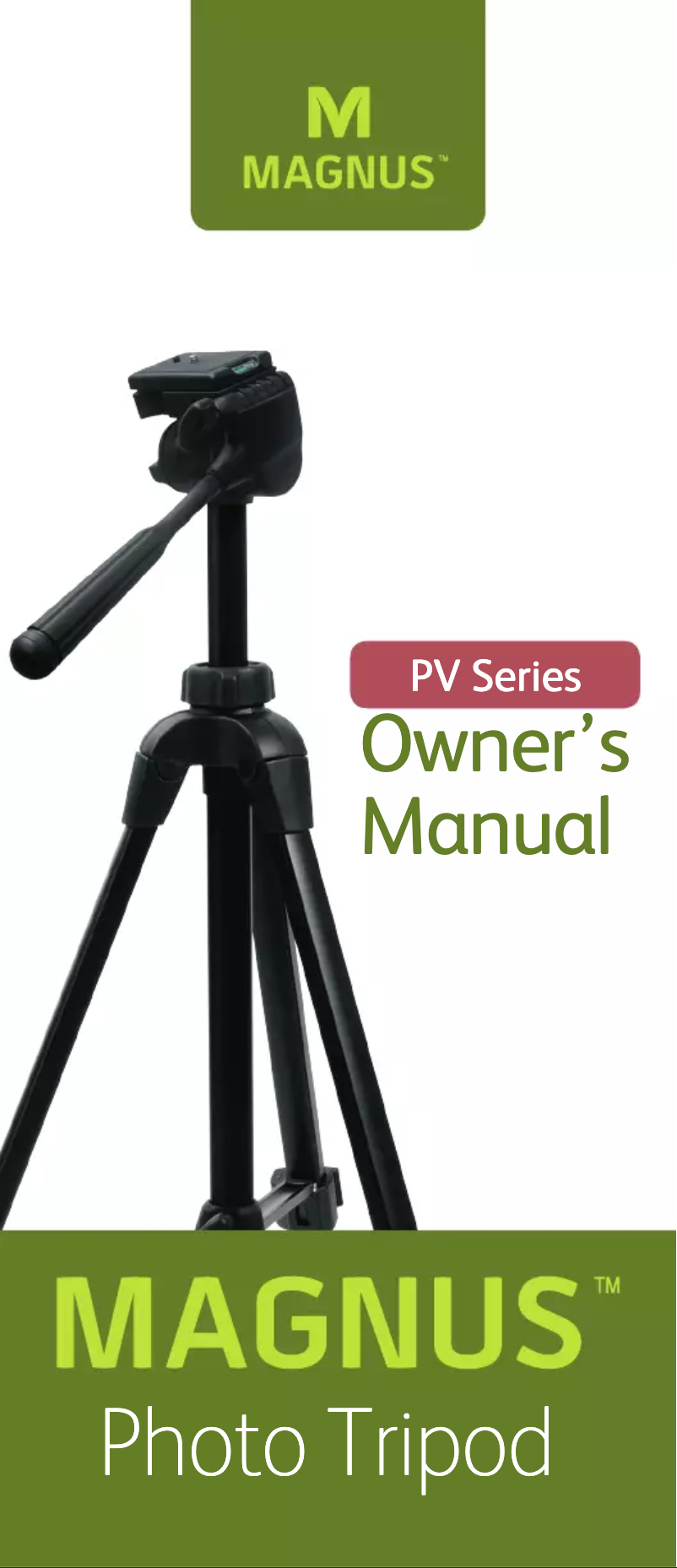 Imagen de la primera página del manual del dispositivo PV-3330