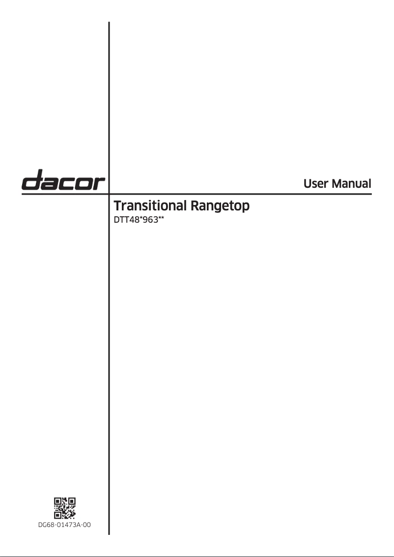 Imagen de la primera página del manual del dispositivo DTT48T963GM