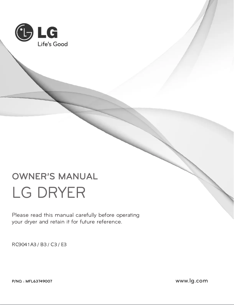 Imagen de la primera página del manual del dispositivo RC9041E3