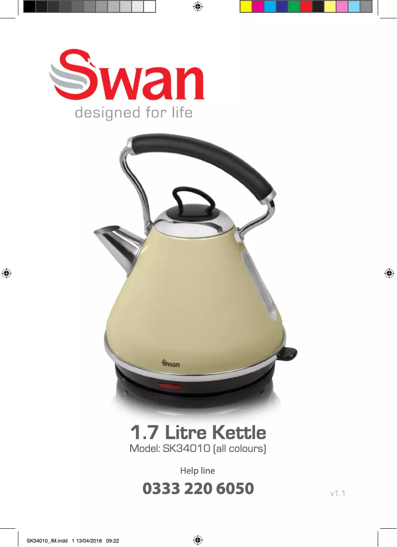 Página 1 del manual Manual de usuario Swan SK34010COPN