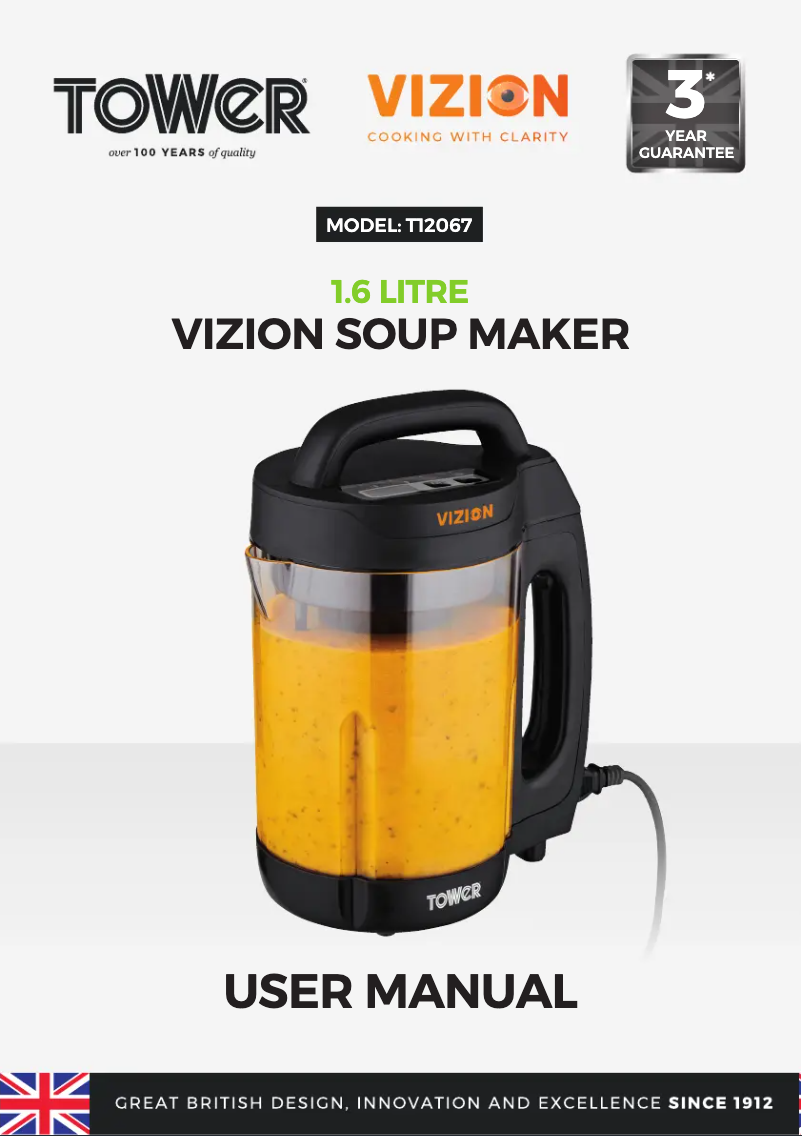 Página 1 del manual Manual de usuario Tower T12067