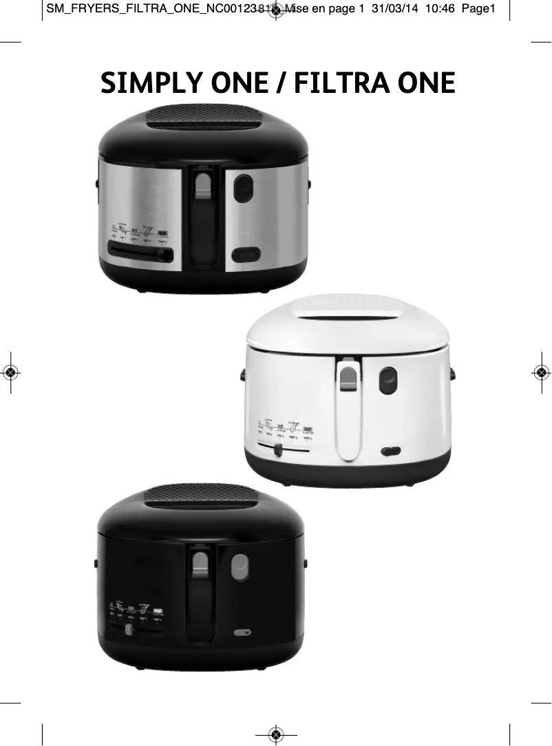 Página 1 del manual Manual de usuario Tefal FF175D71