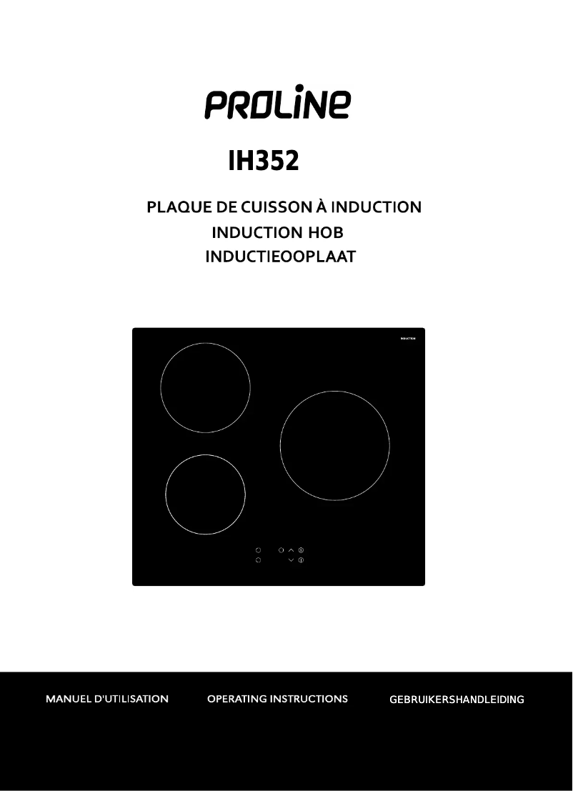 Imagen de la primera página del manual del dispositivo IH352