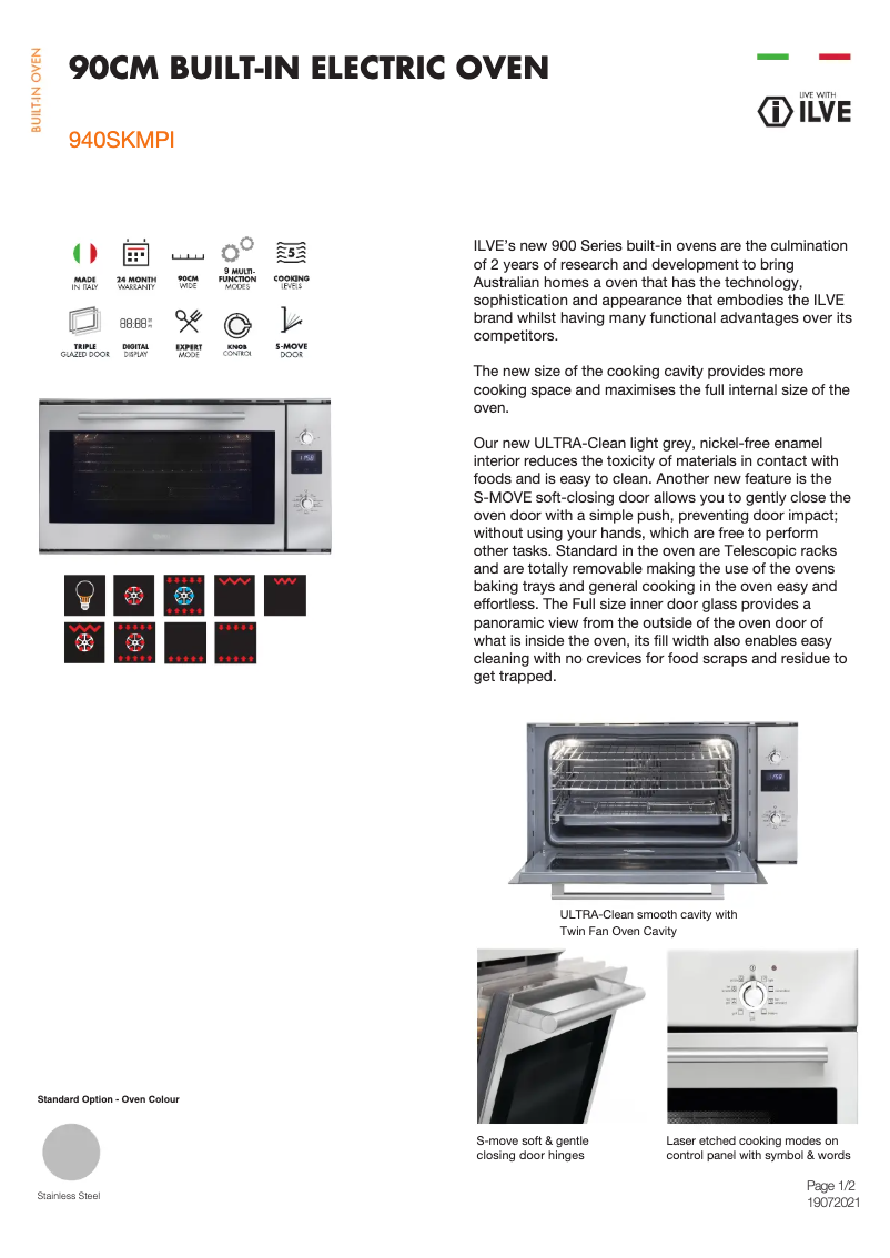 Imagen de la primera página del manual del dispositivo 940SKMPI