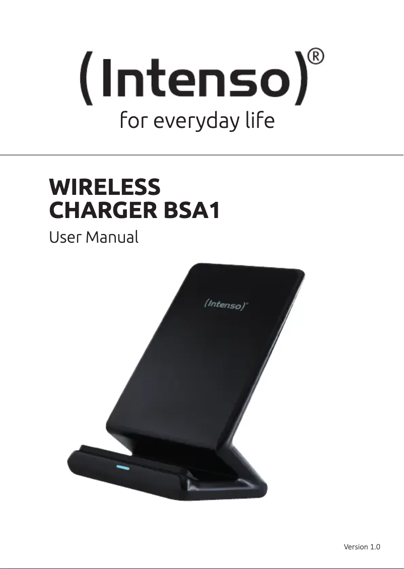 Imagen de la primera página del manual del dispositivo BSA1