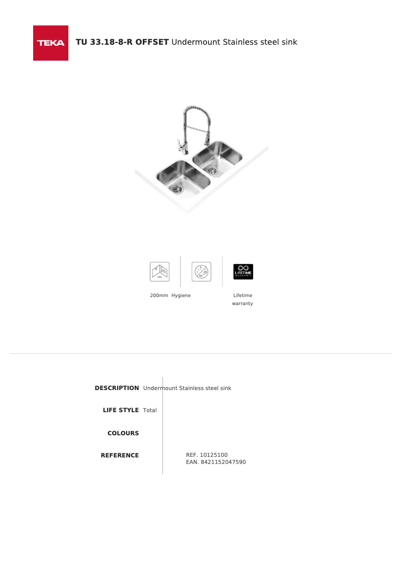 Imagen de la primera página del manual del dispositivo TU 33.18-8