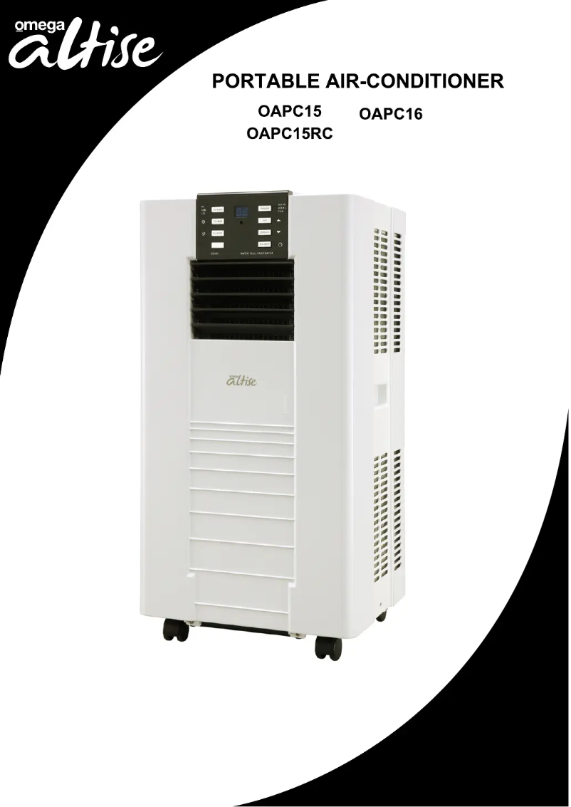 Imagen de la primera página del manual del dispositivo Altise OAPC16