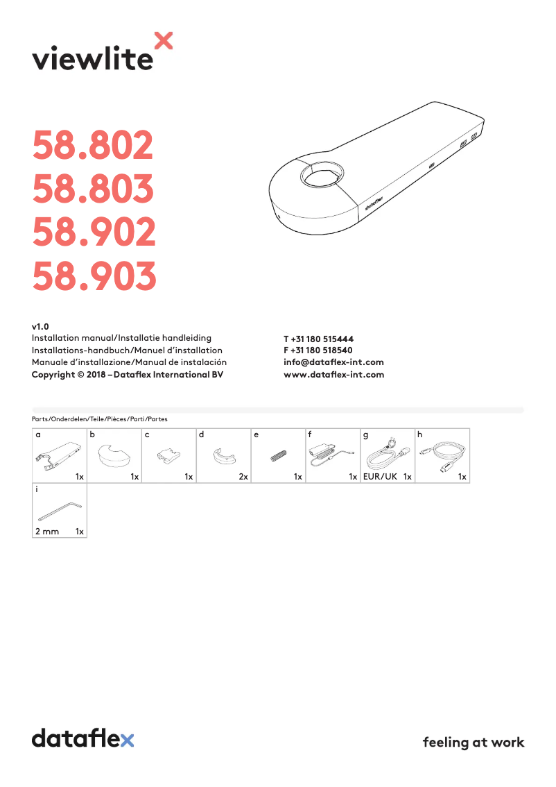 Imagen de la primera página del manual del dispositivo Viewlite 58.903