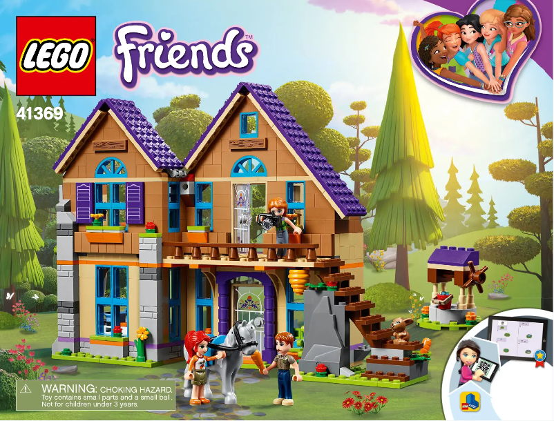 Página 1 del manual Manual de usuario Lego Friends 41369