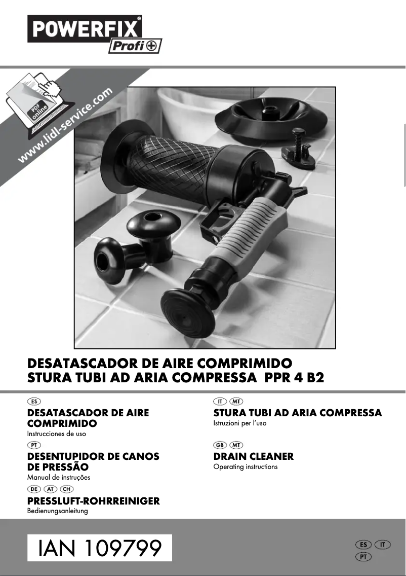 Imagen de la primera página del manual del dispositivo PPR 4 B2