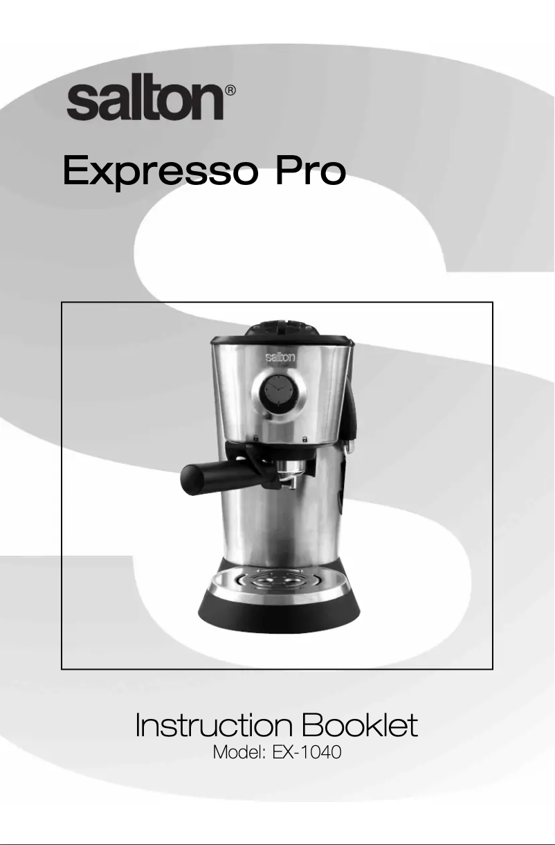 Imagen de la primera página del manual del dispositivo EX-1040