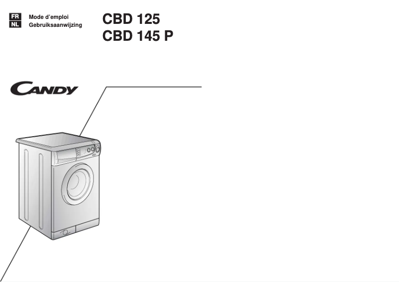Página 1 del manual Manual de usuario Candy CBD125-14