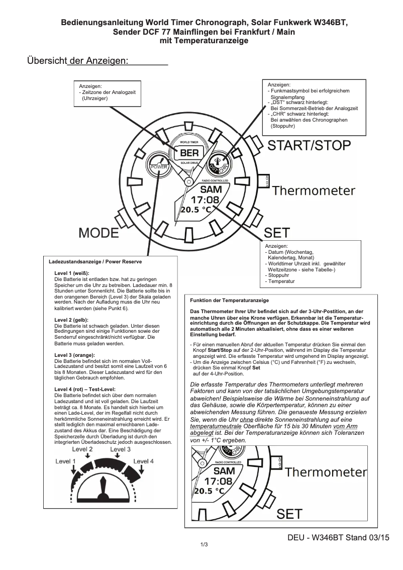 Página nº 1 - Manual de usuario ETT Everest II
