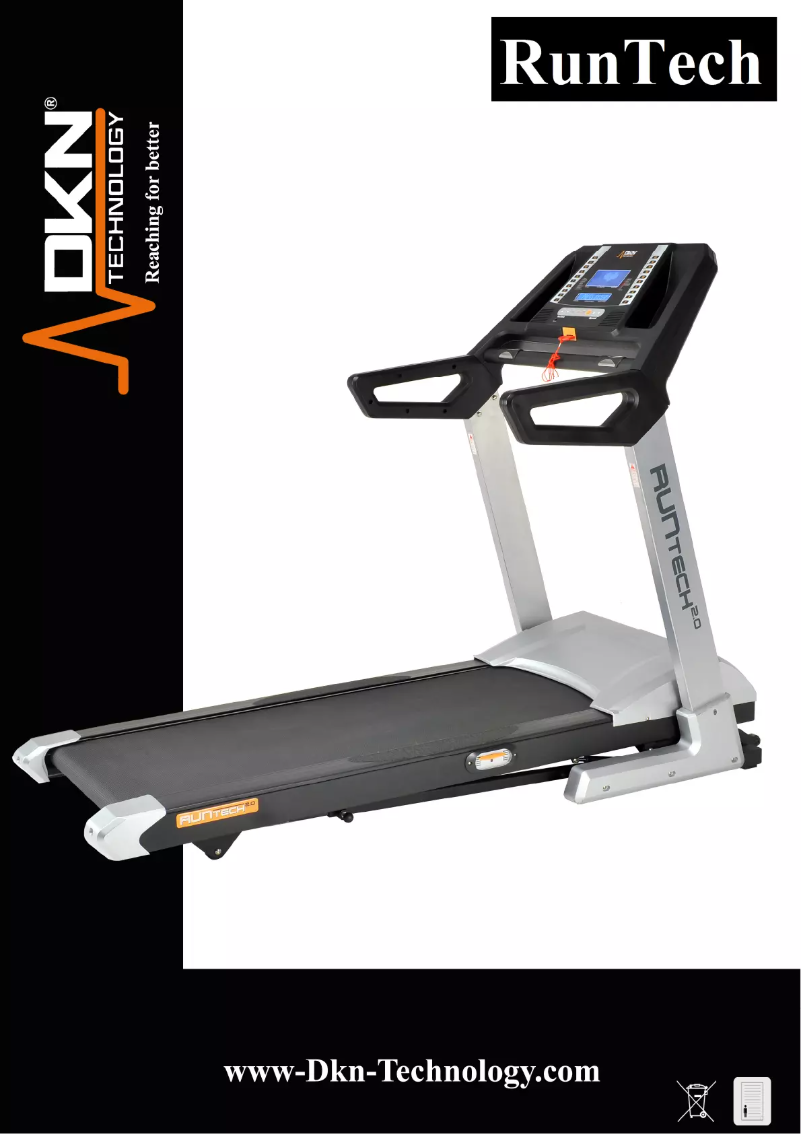 Imagen de la primera página del manual del dispositivo RunTech