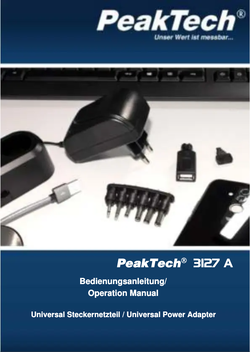 Imagen de la primera página del manual del dispositivo 3127