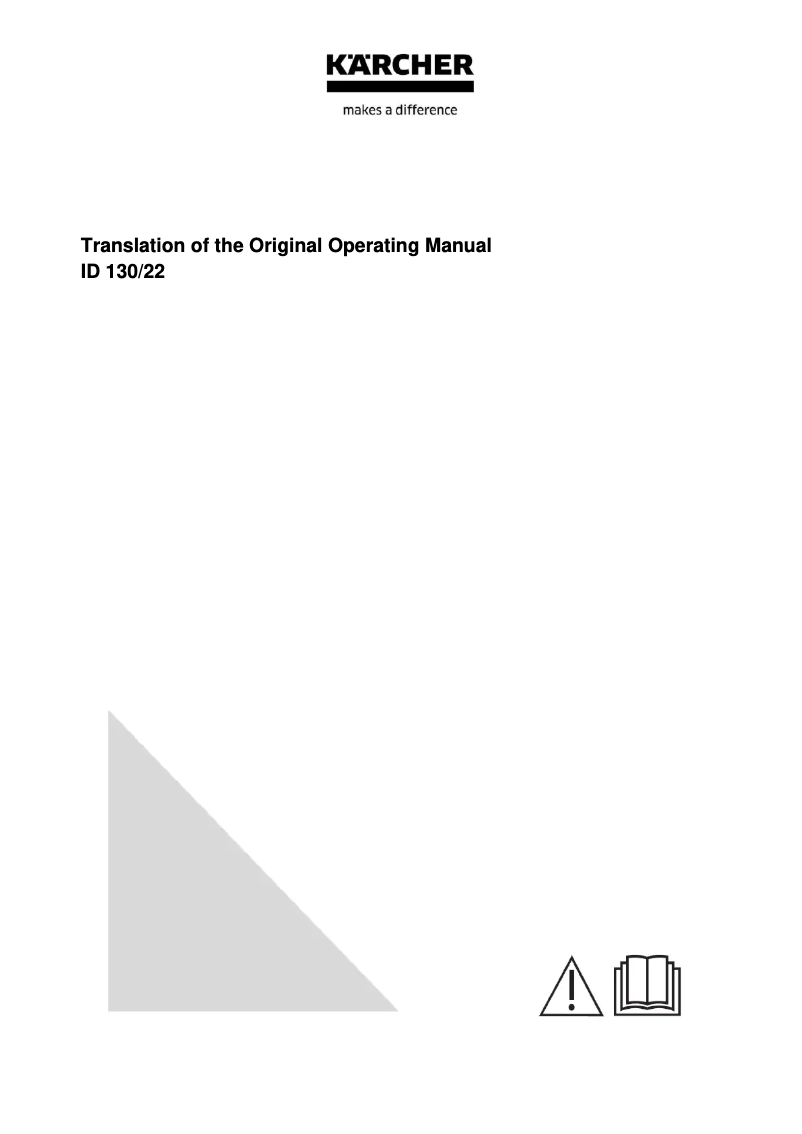 Imagen de la primera página del manual del dispositivo ID 130/22
