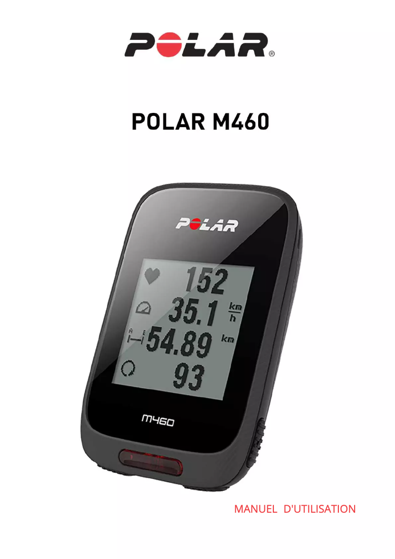 Imagen de la primera página del manual del dispositivo M460