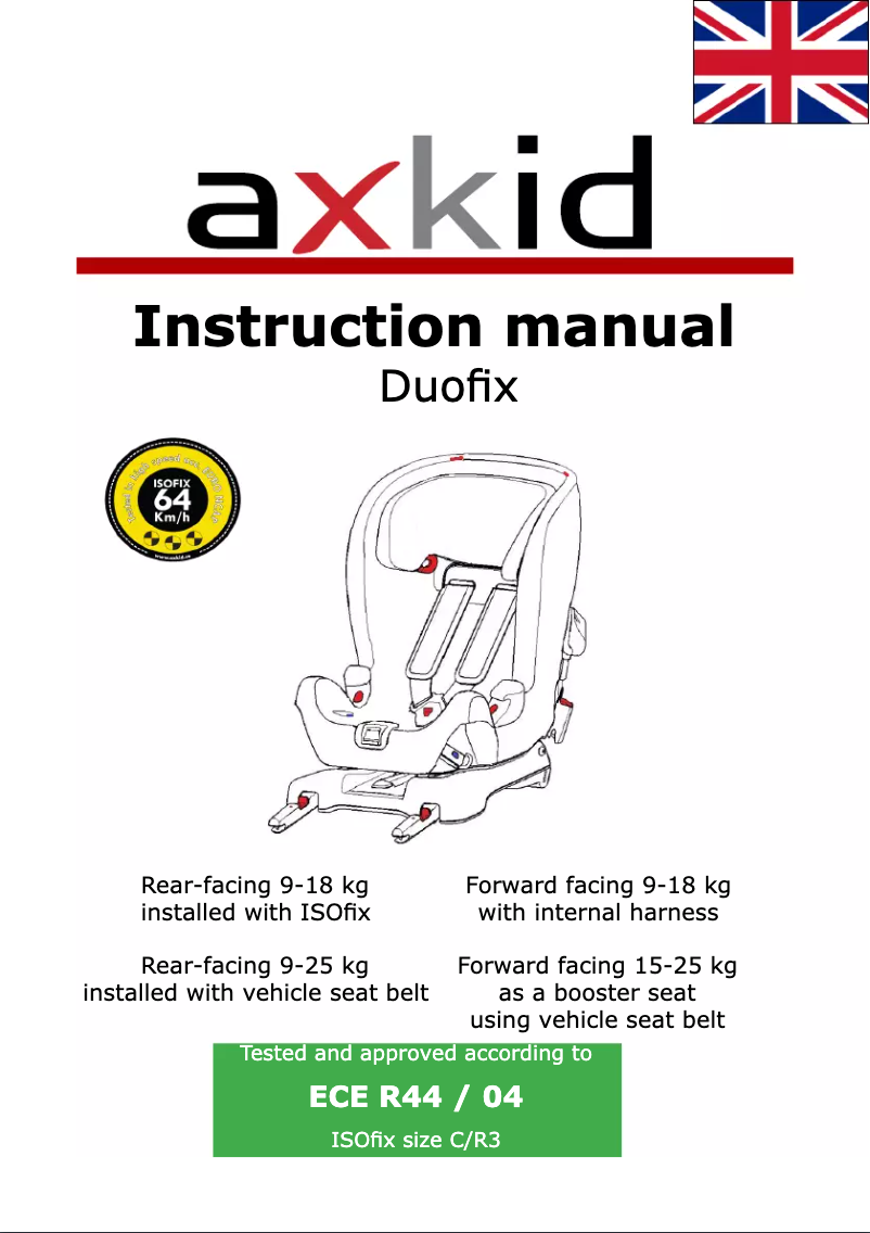 Imagen de la primera página del manual del dispositivo Duofix