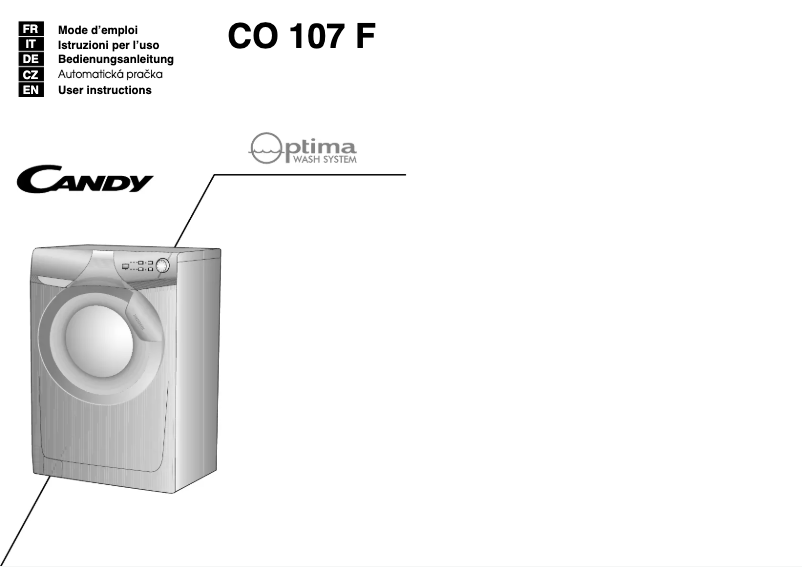 Imagen de la primera página del manual del dispositivo CO 107F/L1-S