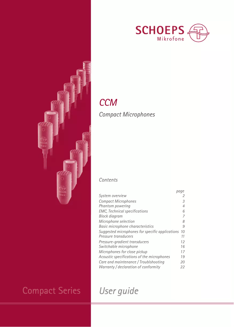 Imagen de la primera página del manual del dispositivo CCM 41