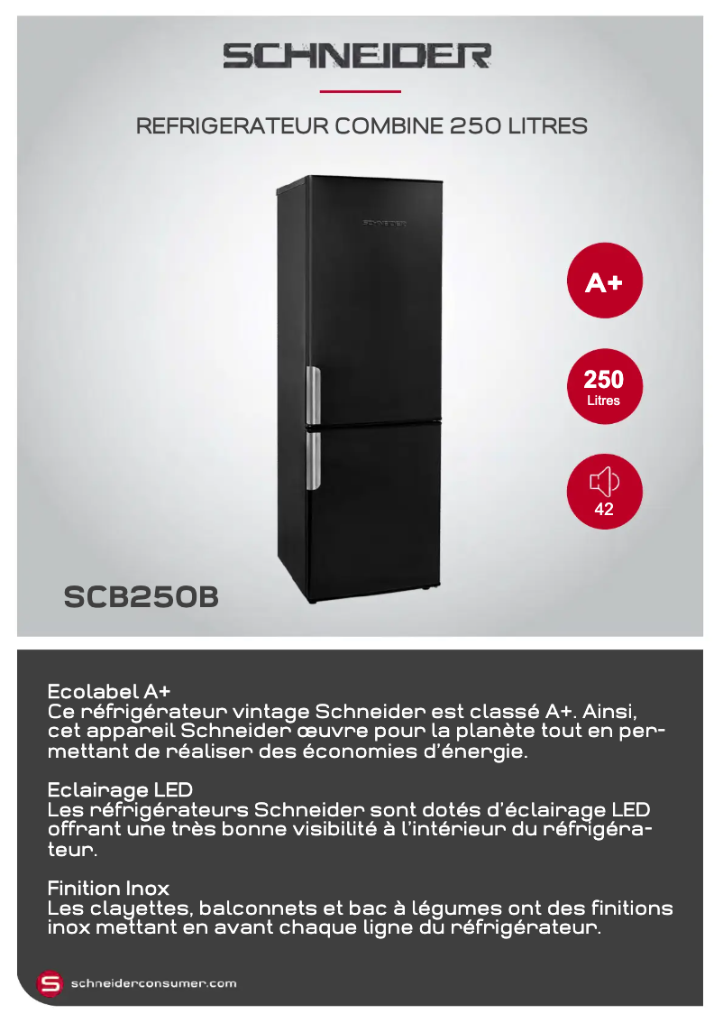 Imagen de la primera página del manual del dispositivo SCB250