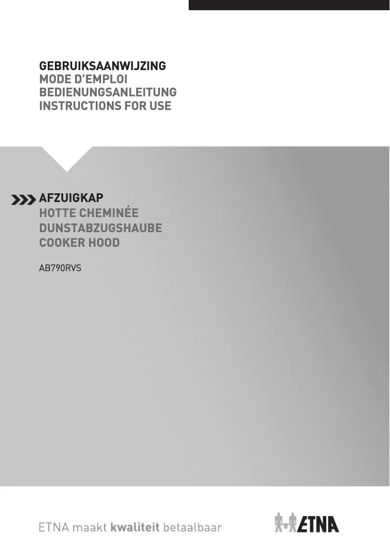 Página 1 del manual Manual de usuario Etna AB790RVS