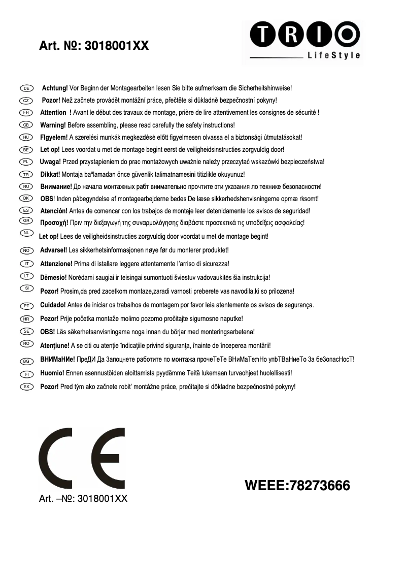 Imagen de la primera página del manual del dispositivo Boston 301800107