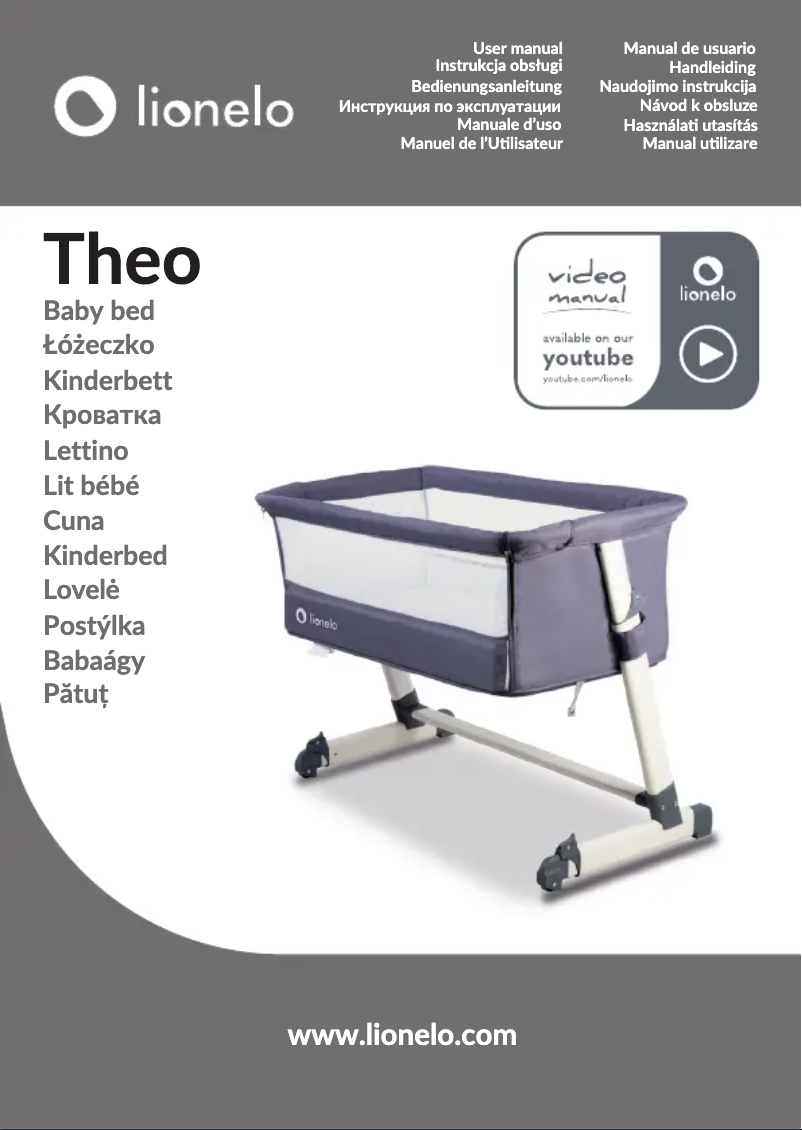 Imagen de la primera página del manual del dispositivo Theo