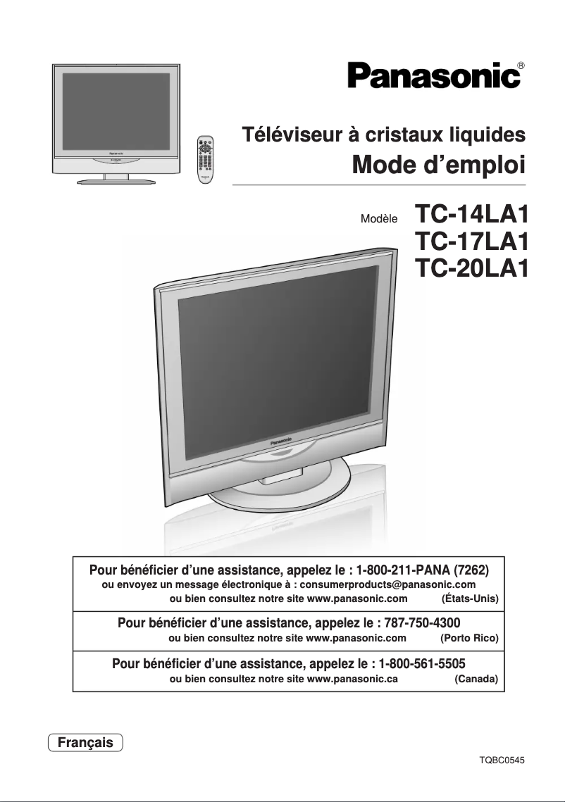 Imagen de la primera página del manual del dispositivo TC-17LA1