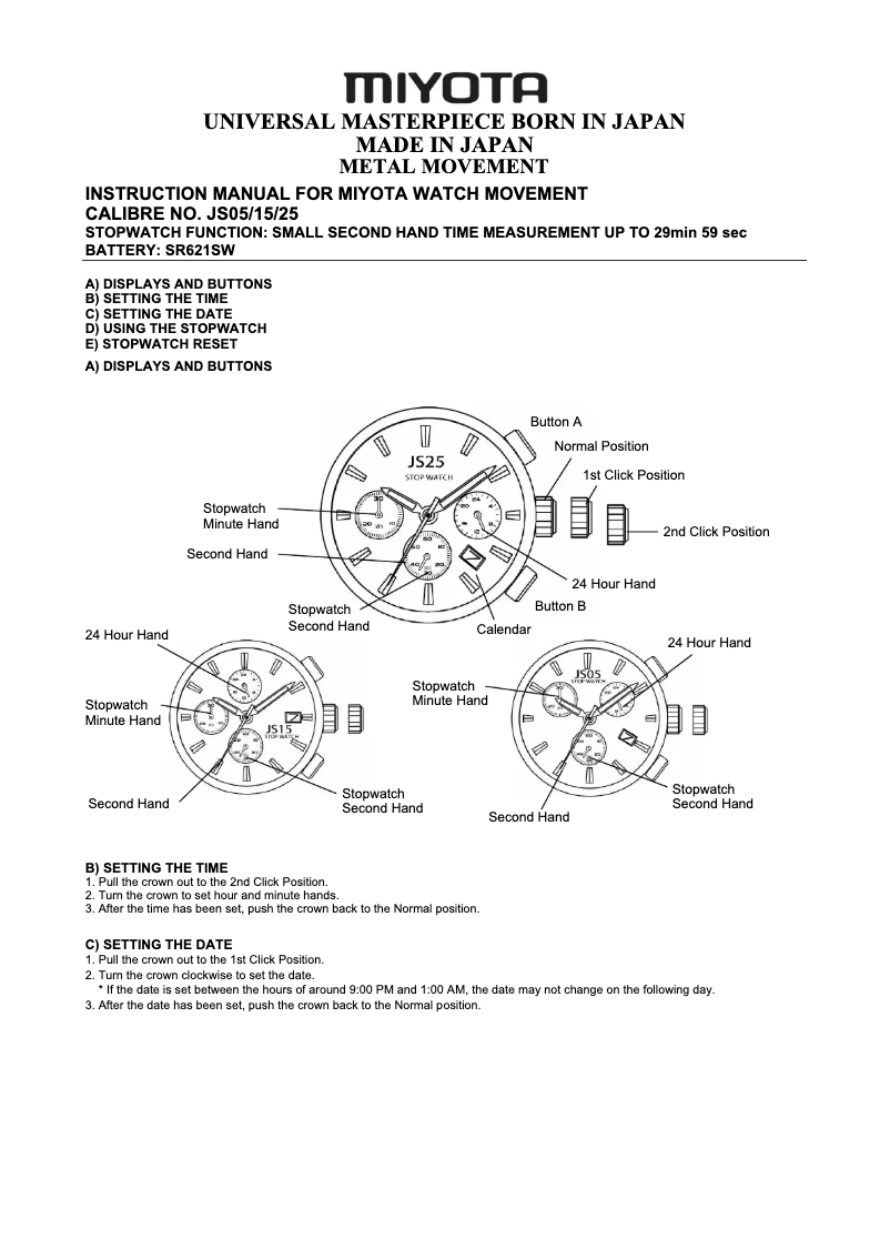 Imagen de la primera página del manual del dispositivo Magnitude