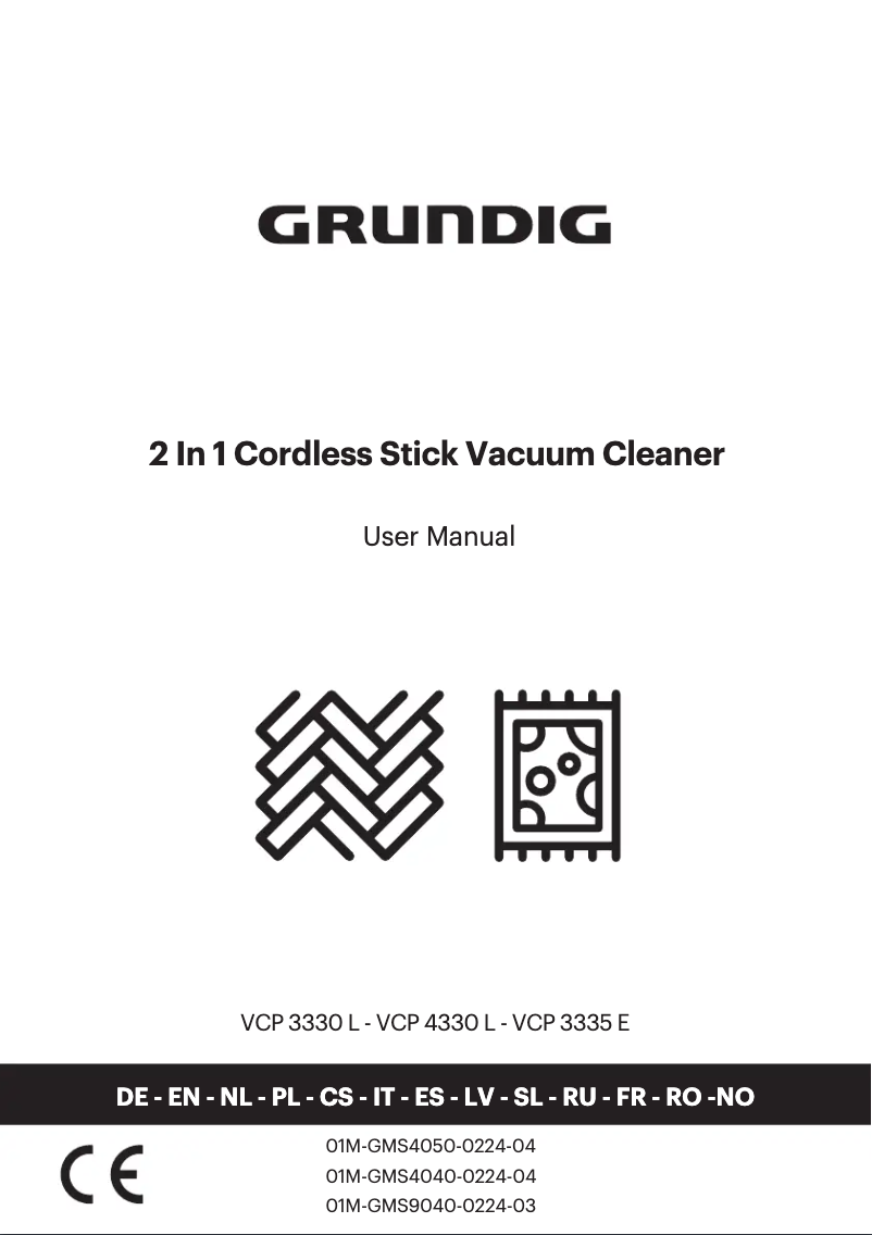 Página 1 del manual Manual de usuario Grundig VCP 3330 L