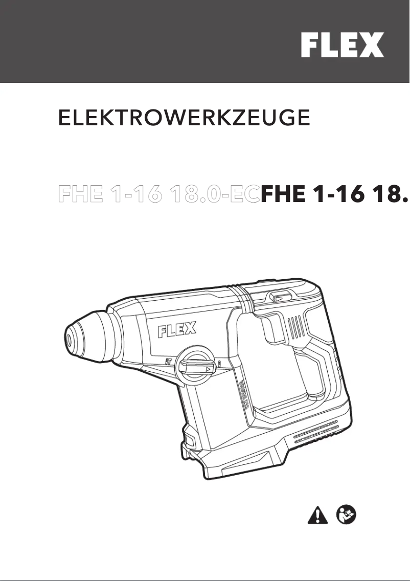 Imagen de la primera página del manual del dispositivo FHE 1-16 18.0-EC