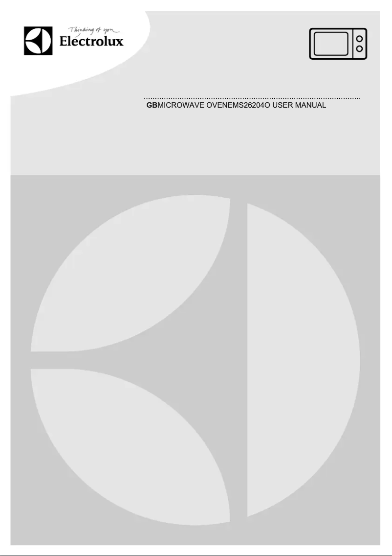 Imagen de la primera página del manual del dispositivo EMS26204OK