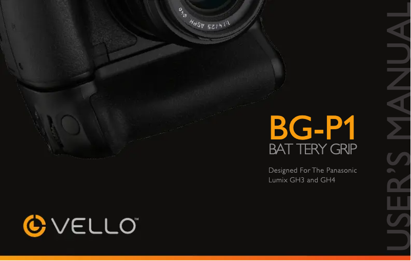 Imagen de la primera página del manual del dispositivo BG-P1