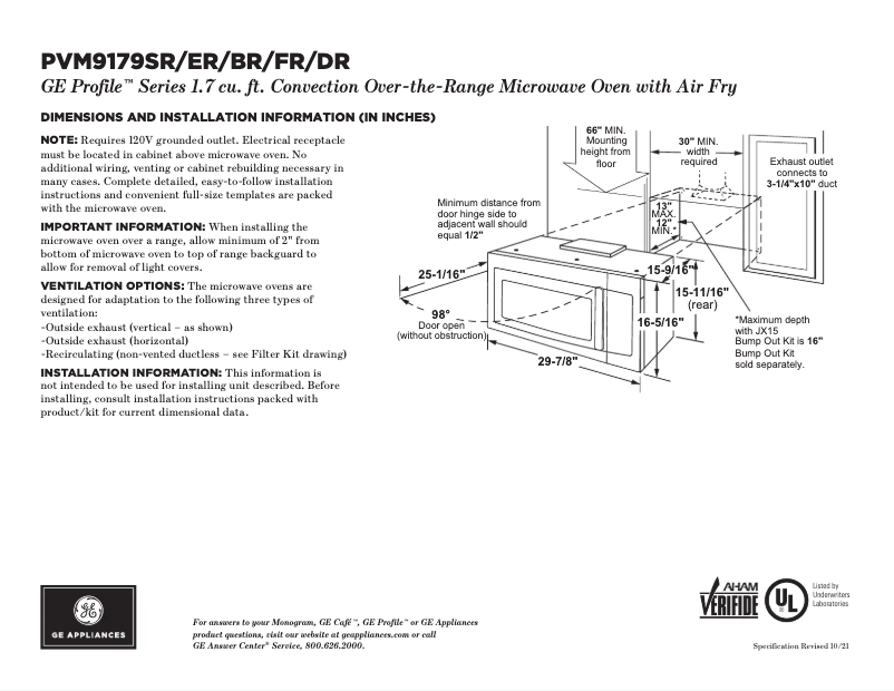 Imagen de la primera página del manual del dispositivo Profile PVM9179FRDS