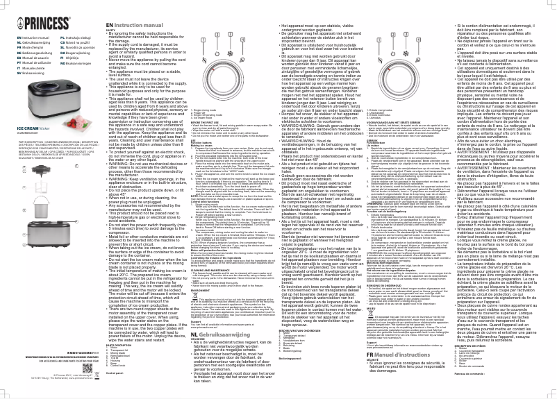 Imagen de la primera página del manual del dispositivo 282608