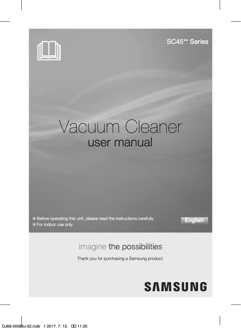 Página 1 del manual Manual de usuario Samsung SC45S0