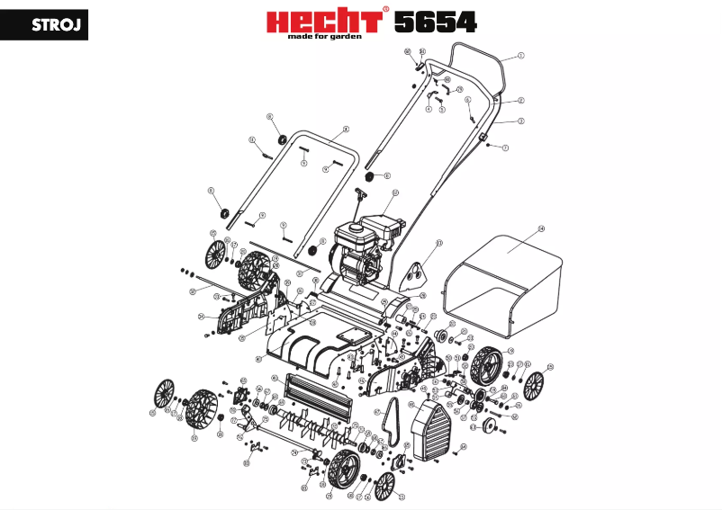 Página 1 del manual Manual de usuario Hecht 5654