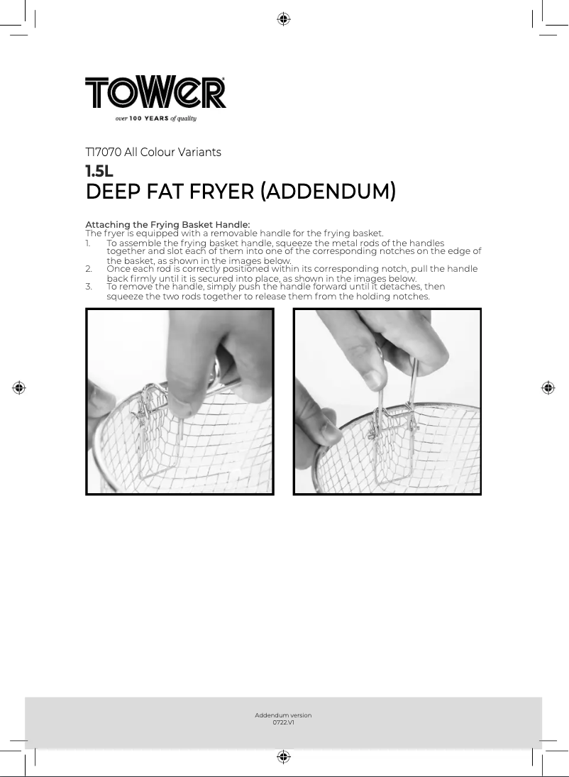 Página 1 del manual Manual de usuario Tower T17070