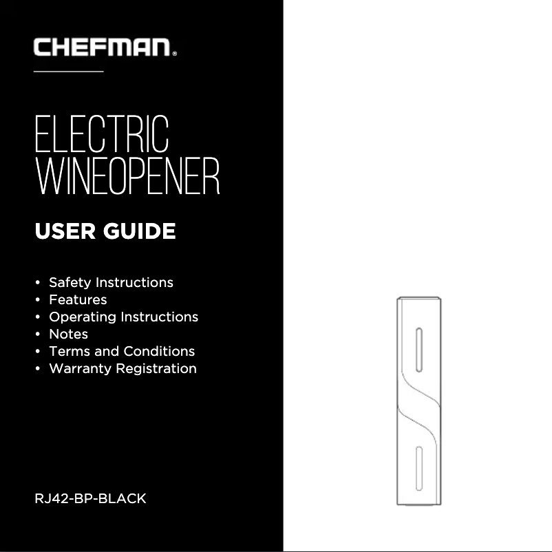 Imagen de la primera página del manual del dispositivo RJ42-BP