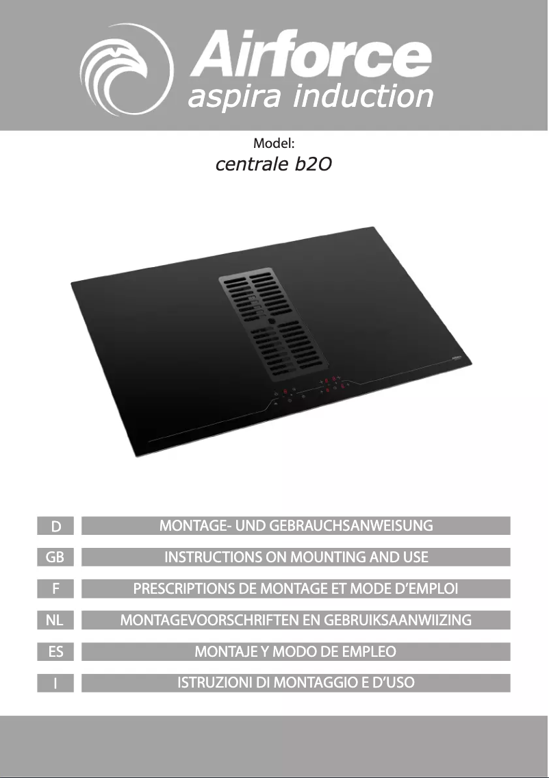 Página 1 del manual Manual de usuario Airforce Centrale b2O