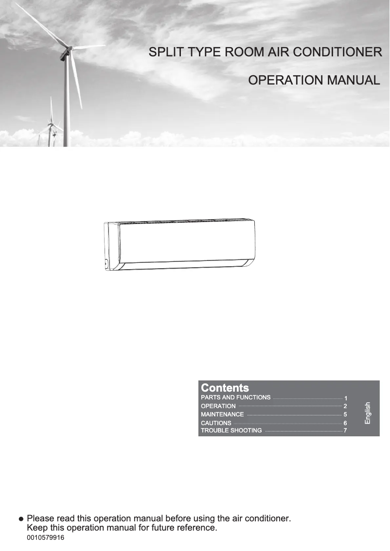 Imagen de la primera página del manual del dispositivo HSU-36LNL03/R2(T3)