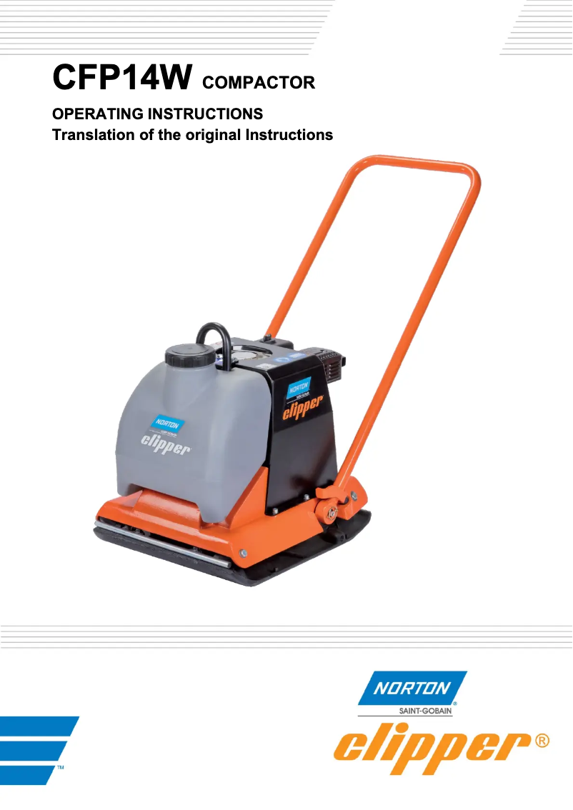 Imagen de la primera página del manual del dispositivo CFP 14W