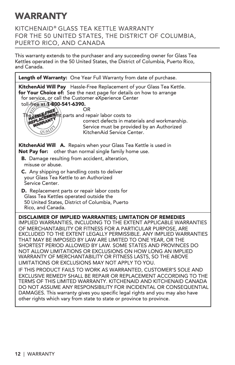 Imagen de la primera página del manual del dispositivo KEK1322SS
